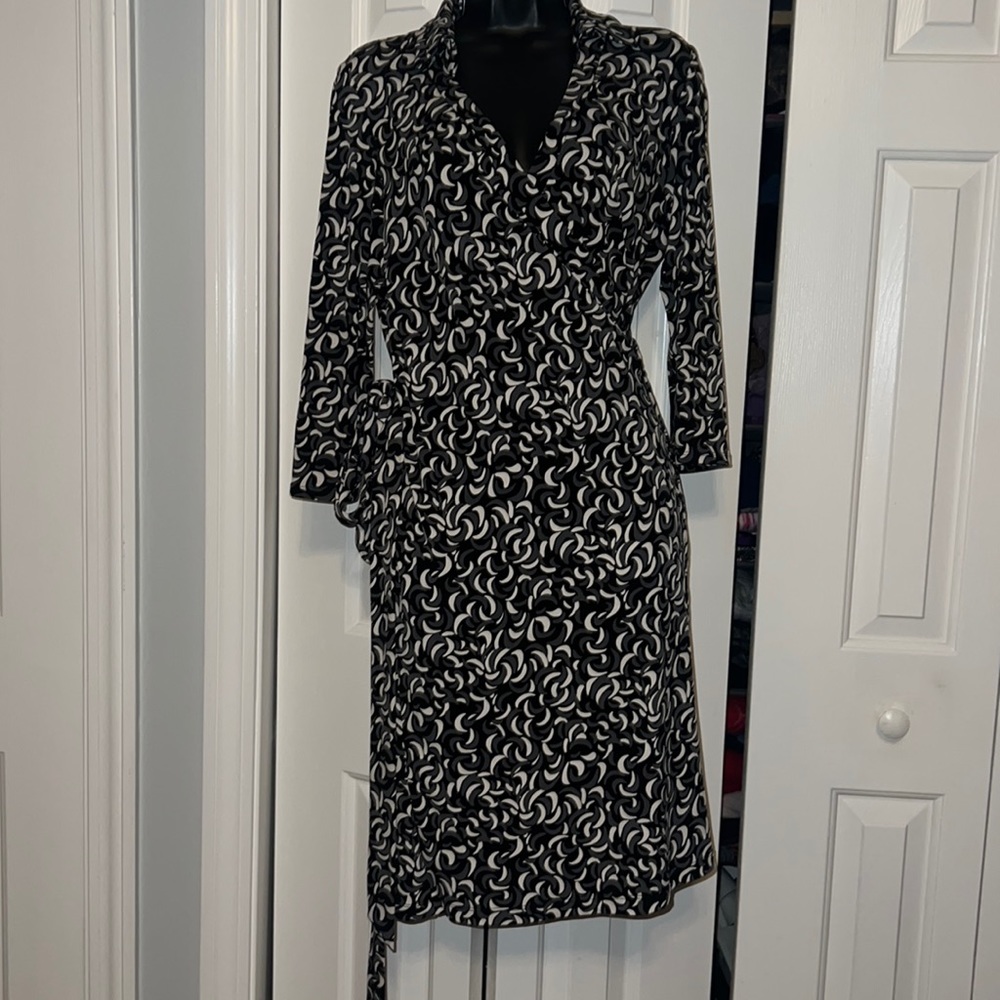 Nine West A line Wrap dress size 12